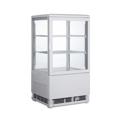 98L 4 Layer Beverage Countertop Display Cooler