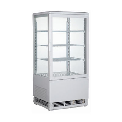 98L 4 Layer Beverage Countertop Display Cooler