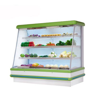Hypermarket Vegetable / Meat Commercial Display Freezer