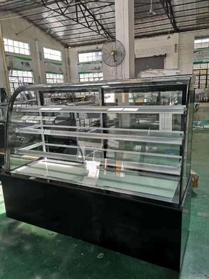 Refrigerated Fan Cooling Bakery Cake Display Freezer