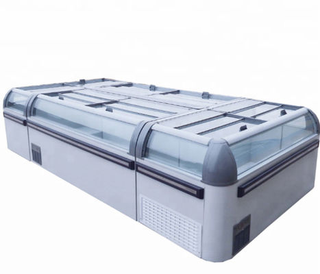 Commercial Deep Chest 900L Island Display Freezer