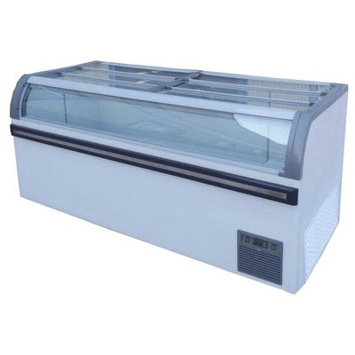 Commercial Deep Chest 900L Island Display Freezer
